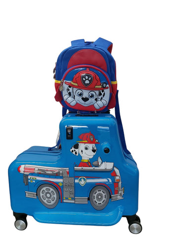 Paw Petrol Hard Trolley Bag