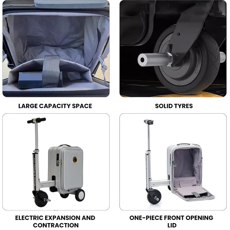 Aluminium Electric scooty