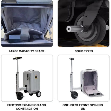 Aluminium Electric scooty