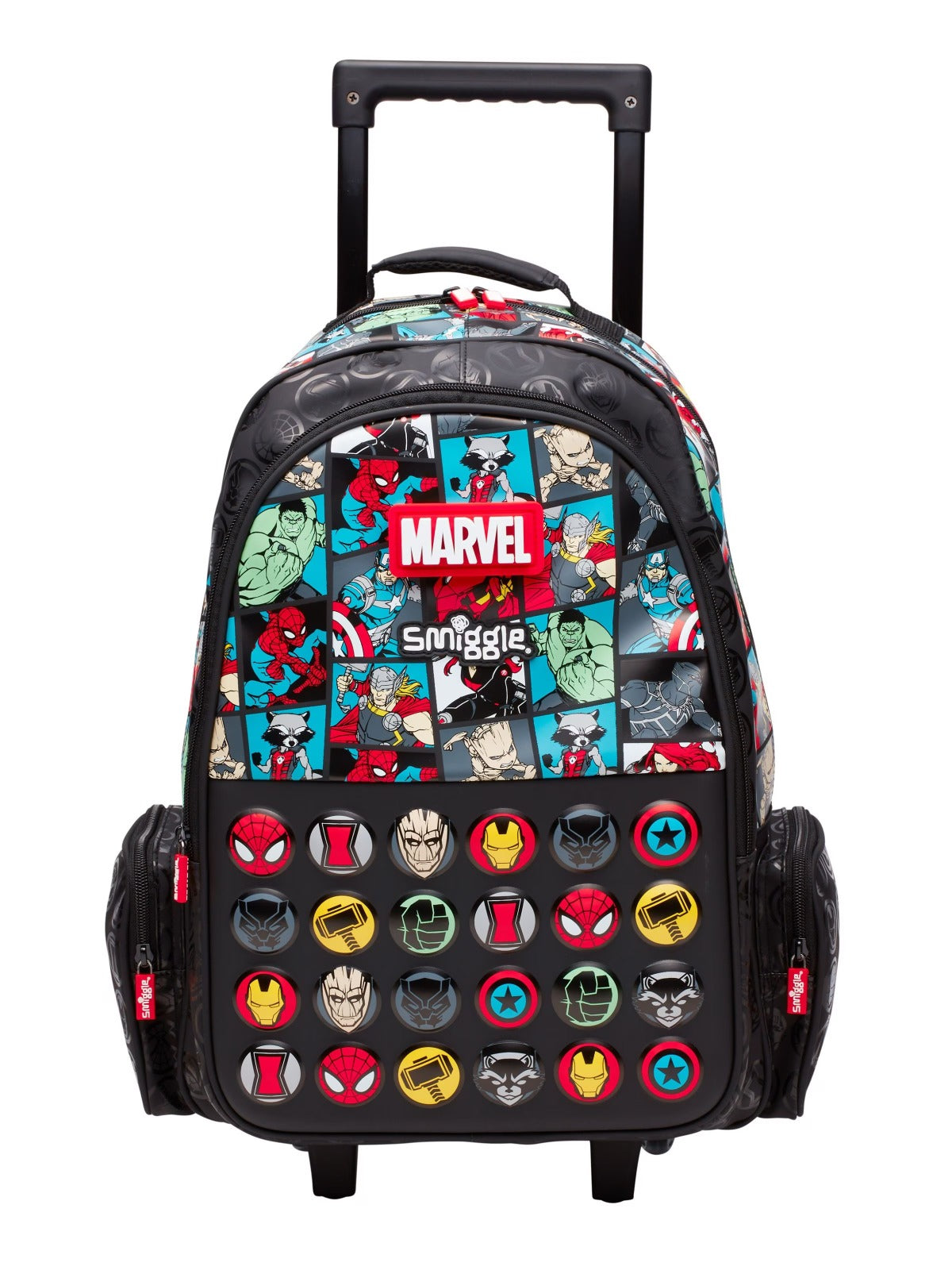 SMIGGLES SCHOOL TROLLEY MARVEL