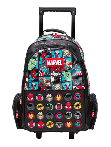 SMIGGLES SCHOOL TROLLEY MARVEL
