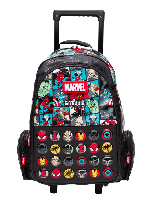 SMIGGLES SCHOOL TROLLEY MARVEL