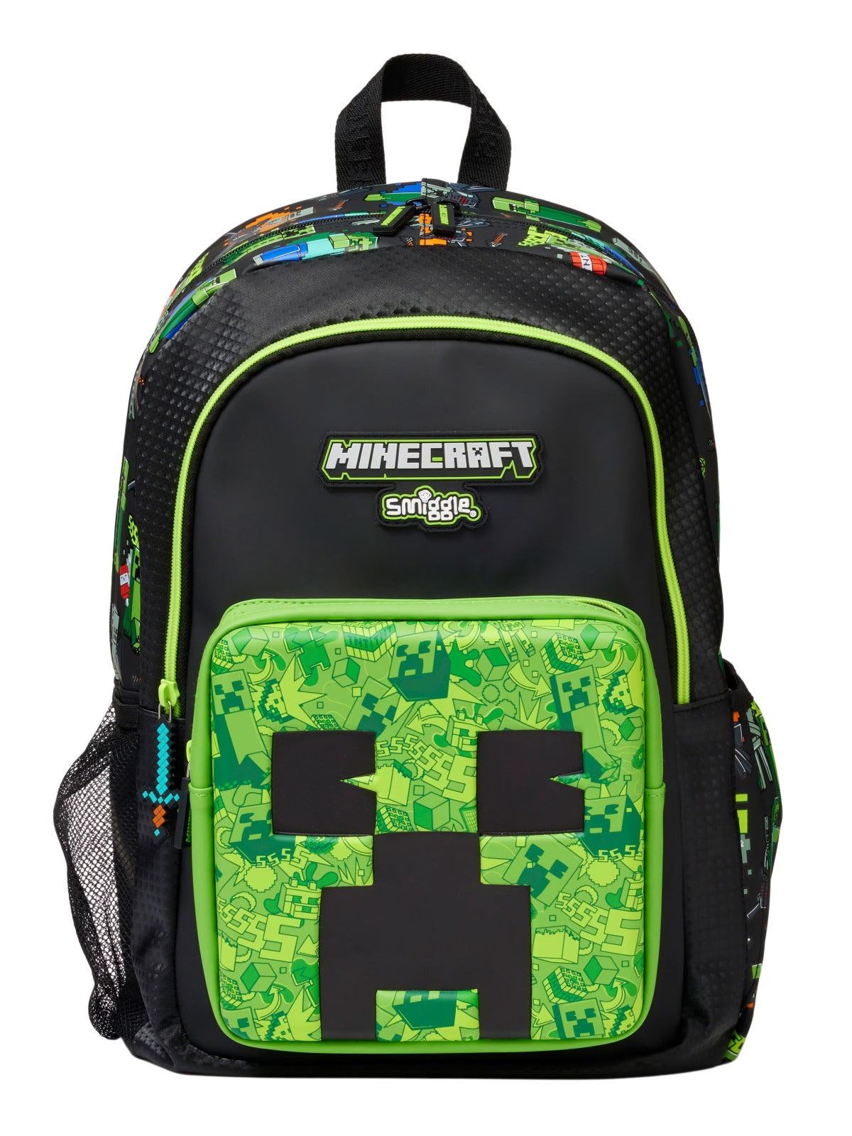 SMIGGLES SCHOOL SHOULDER BAG MINECRAFT