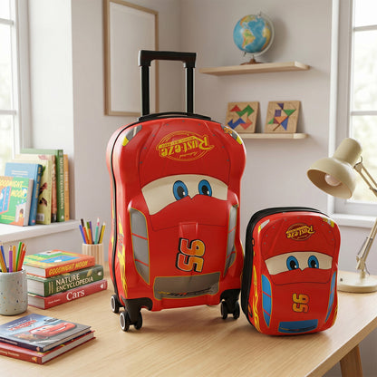 Kids Car Trolley Bag + Shoulder