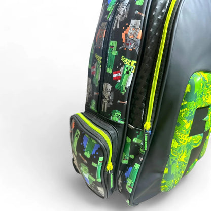 SMIGGLES SCHOOL TROLLEY MINECRAFT